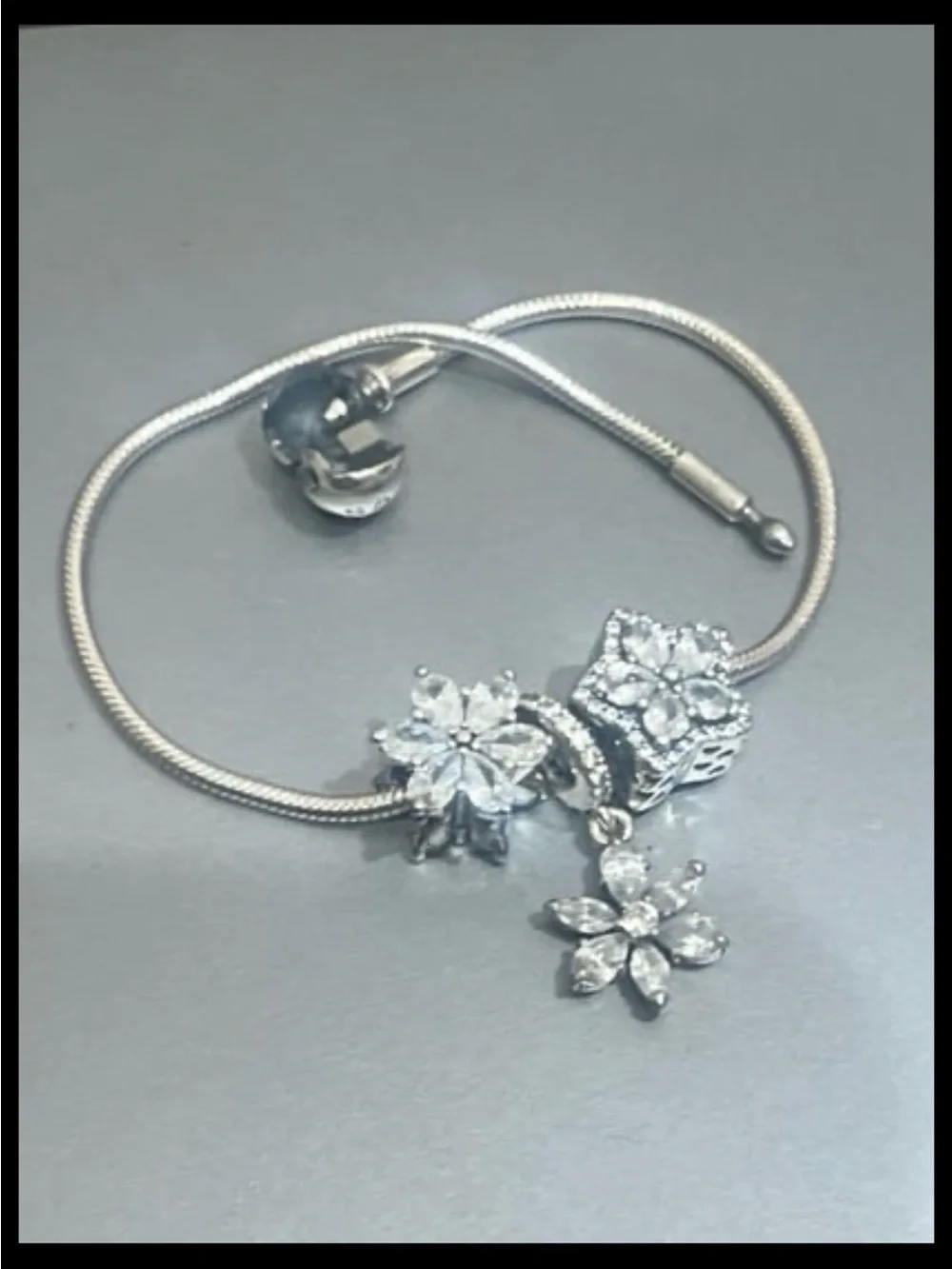 Pandora silver tone
